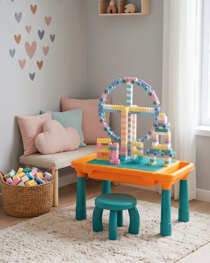 Building Table with chair