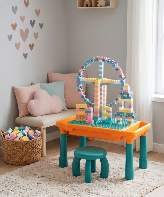 Building Table with chair