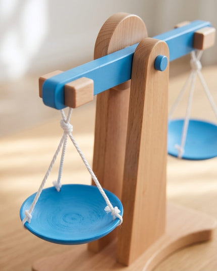 Wooden Balance Scale-Toys