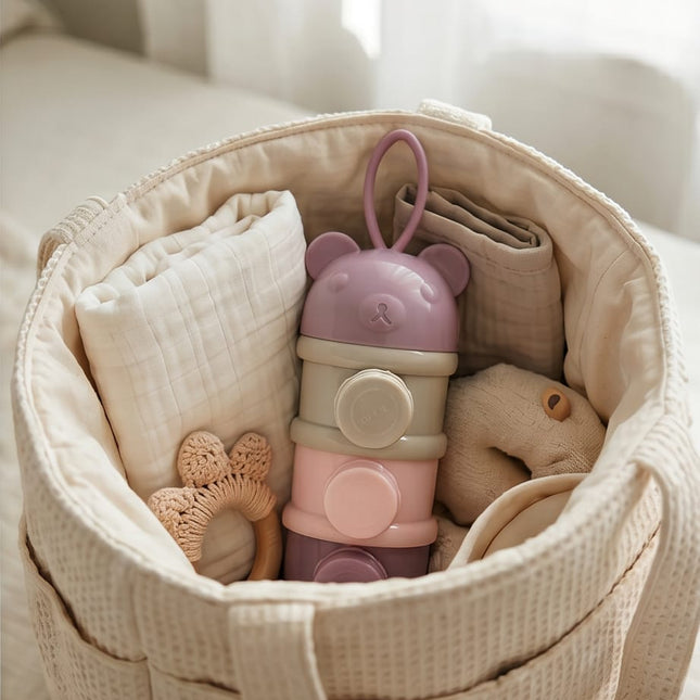 Portable Milk Powder Dispenser-Baby Bottles