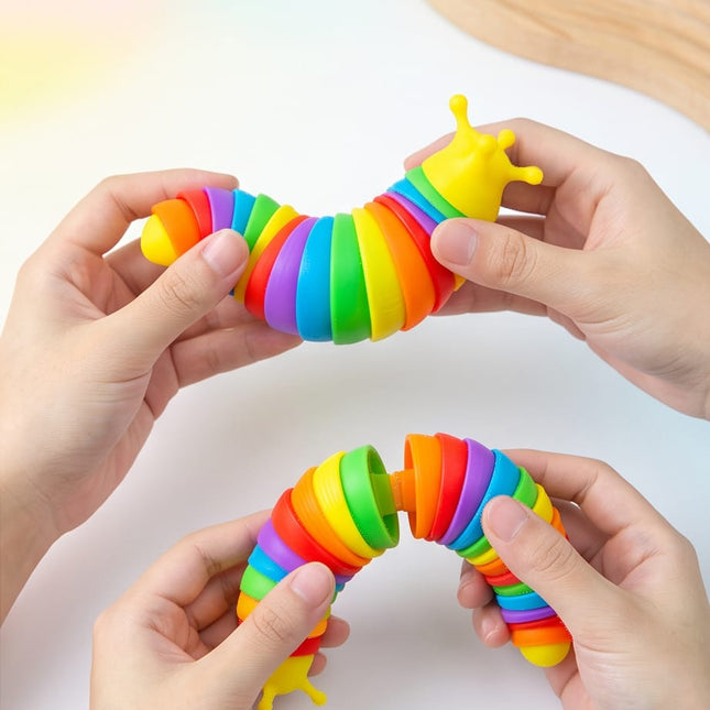 Fuzzy Caterpillar Sensory Toy-Toys