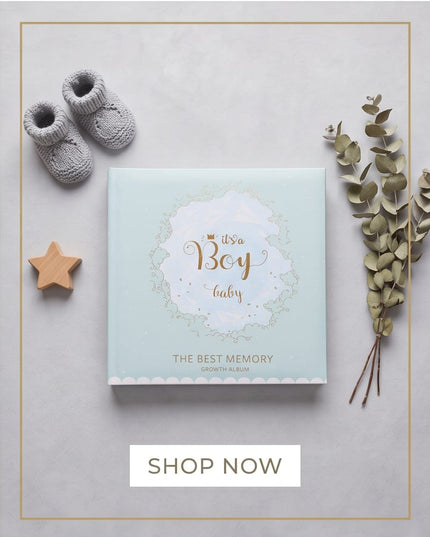Boy Memory Book-Baby supply