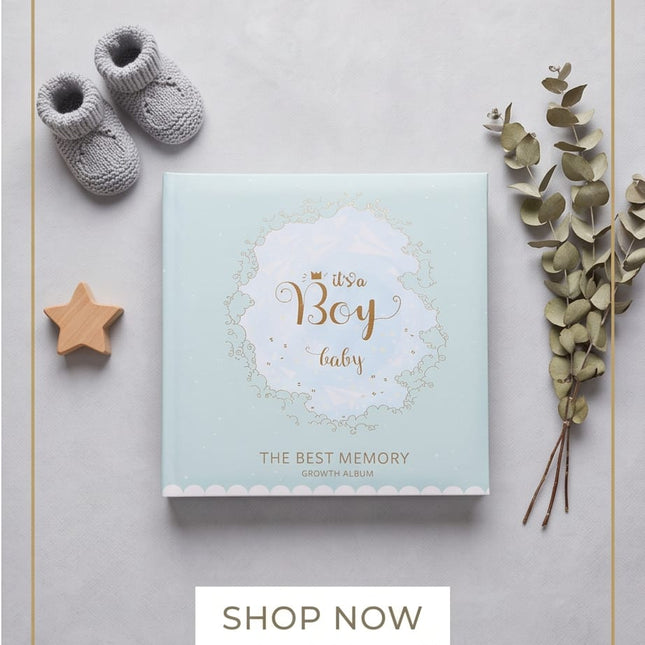 Boy Memory Book-Baby supply