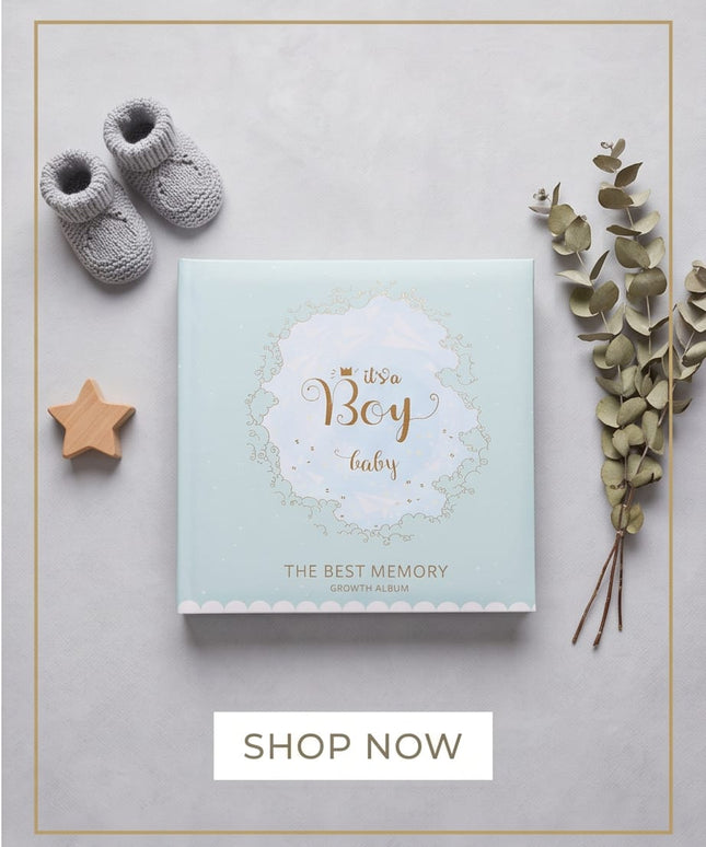 Boy Memory Book-Baby supply