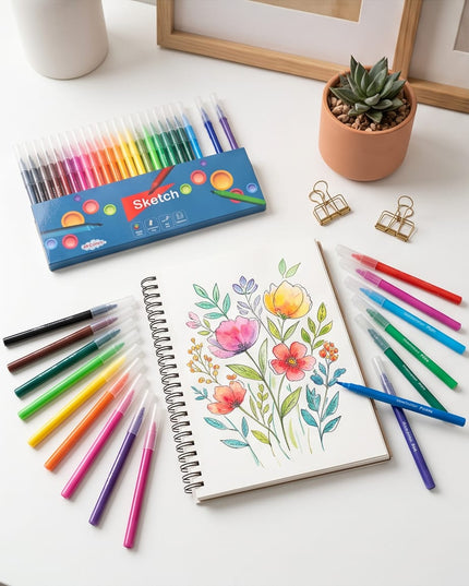 Water Colors-Coloring
