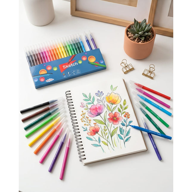 Water Colors-Coloring