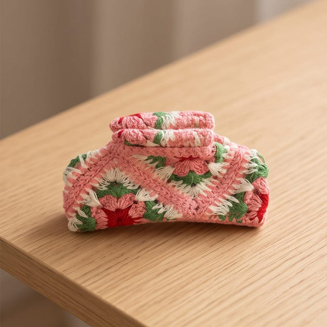 Crochet Clips-Hair Accessories