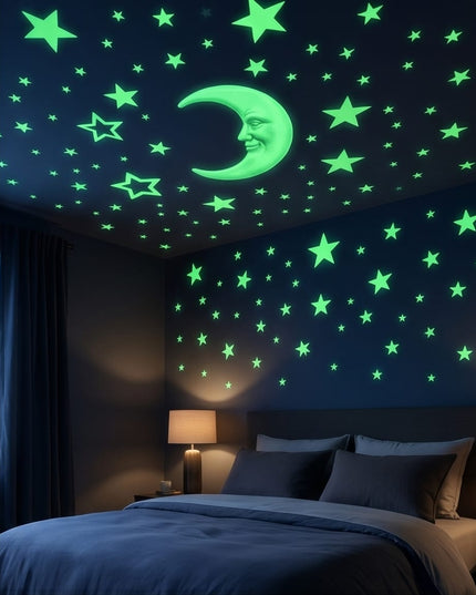 Glowing Galaxy Stars-Home