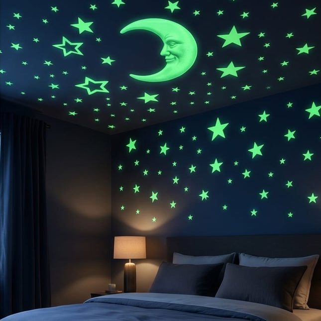 Glowing Galaxy Stars-Home