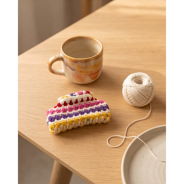 Crochet Clip-Hair Accessories