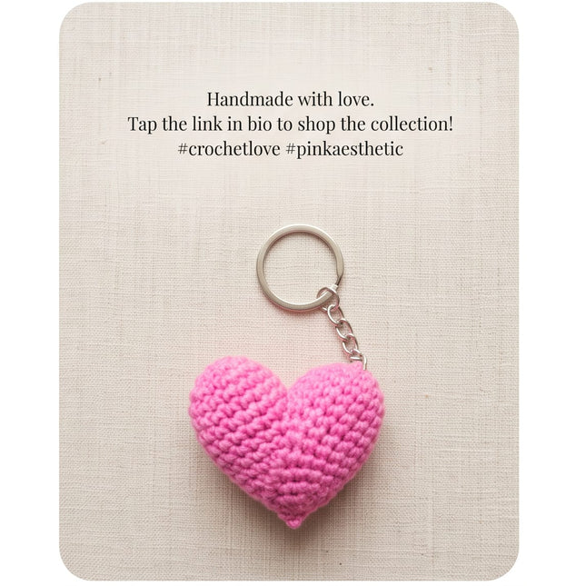 Heart Key Chain-Accessories
