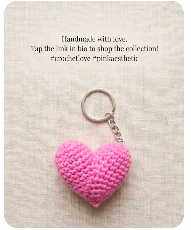 Heart Key Chain-Accessories