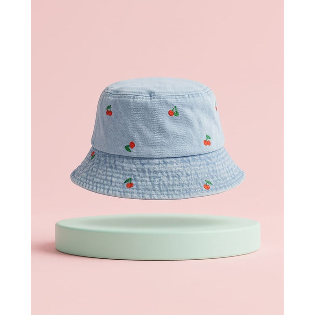 Cherry Bucket Hat-Hats
