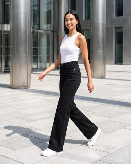 Black Denim-Women Wear