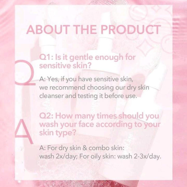 SheGlam Cleanser-Skin Care
