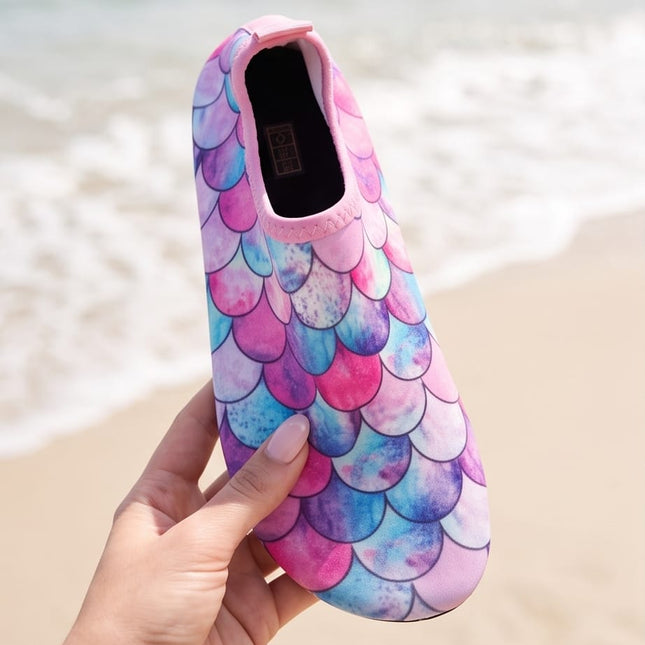 Mermaid Scale shoes-Beach Shoes
