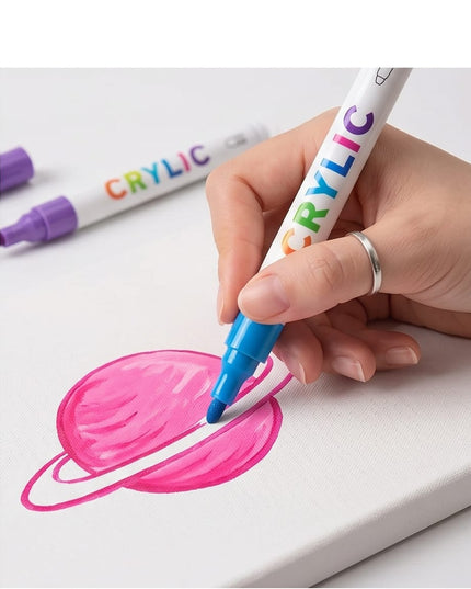 Acrylic Marker-Coloring