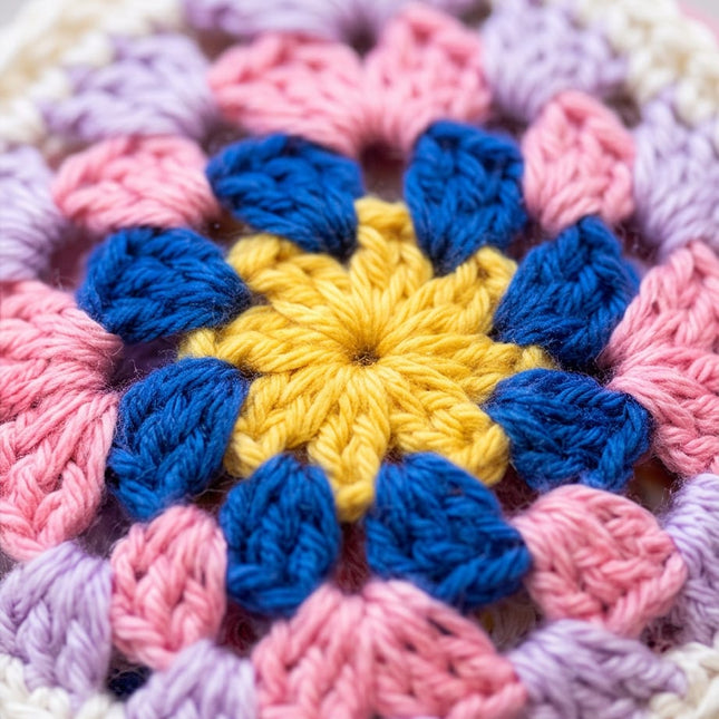 Crochet Clip-Hair Accessories