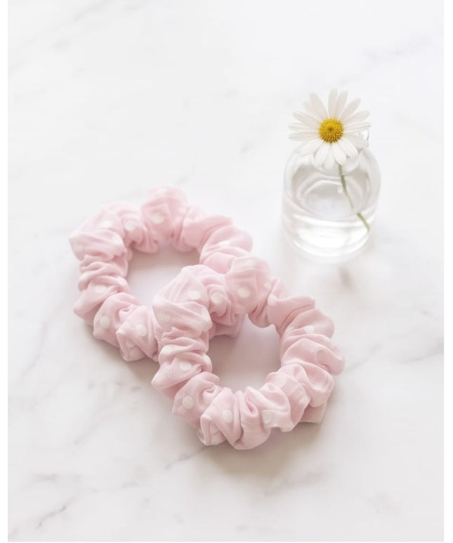 Pink Polka Dots Clip-Clips