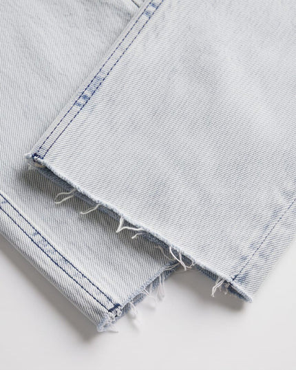 Wide Leg Jeans-Women Wear