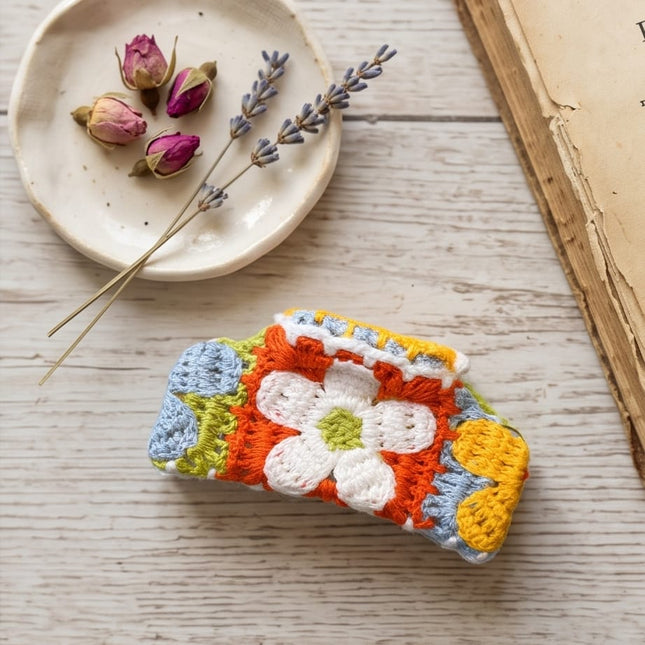 Crochet Clips-Hair Accessories