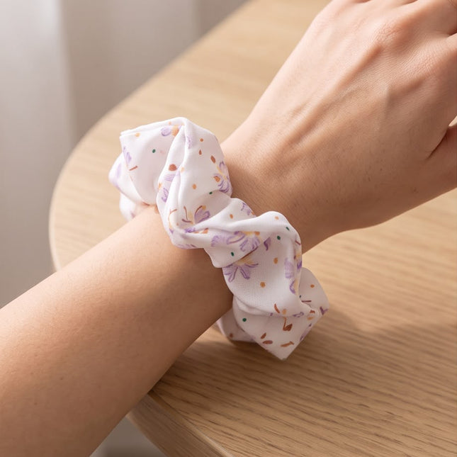 Floral Scrunchie-Hair accessories