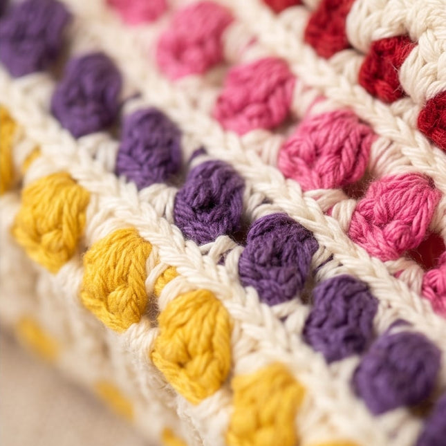 Crochet Clip-Hair Accessories