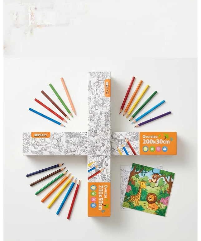 Coloring Roll animal-Toys