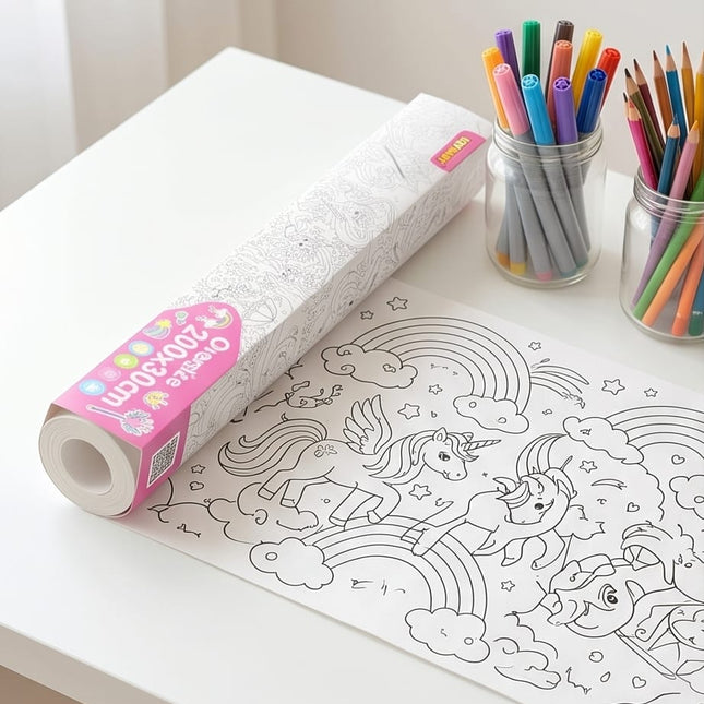 Coloring Roll-Toys