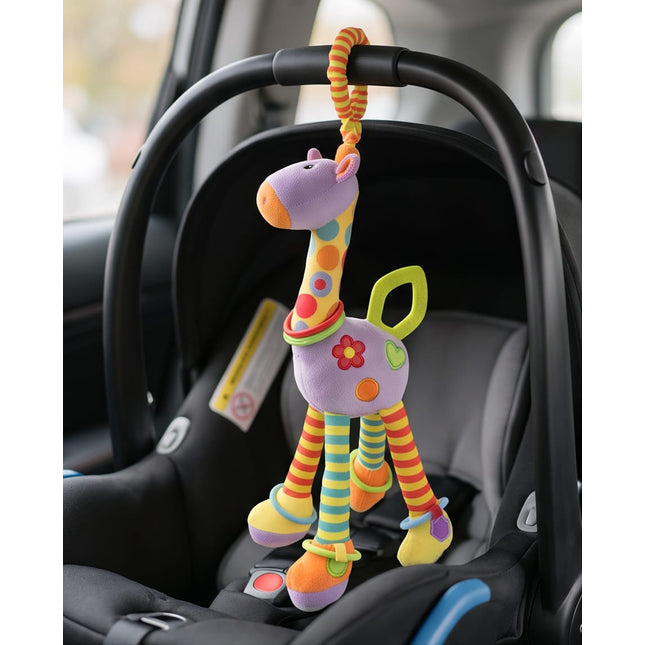 Plush Rattle with Teething-Toys