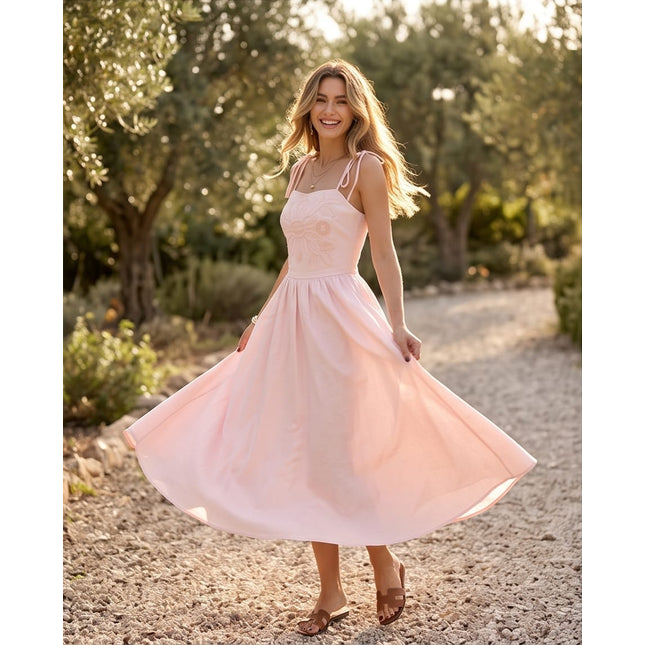 Pink Dress-Women Dress