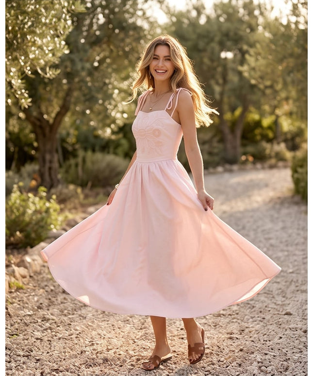 Pink Dress-Women Dress