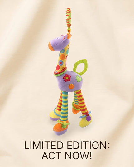 Plush Rattle with Teething-Toys