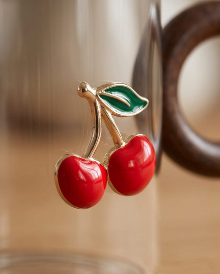 Cherry Glass mug-Mugs