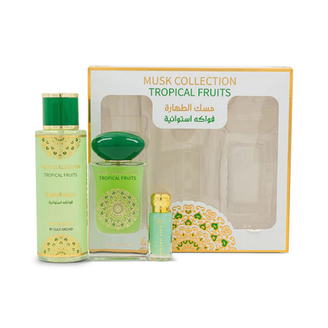 MUSK COLLECTION-TROPICAL FRUITS GIFT SET PERFUME