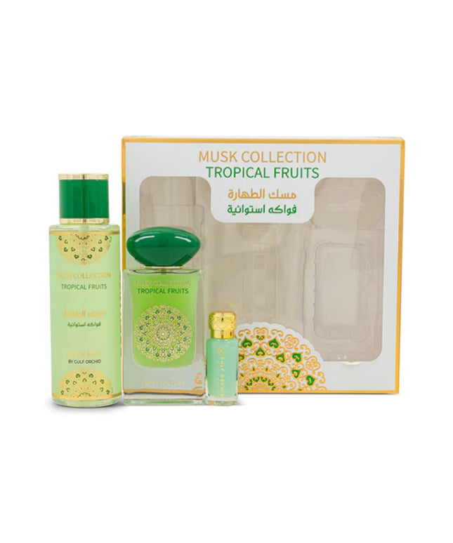 MUSK COLLECTION-TROPICAL FRUITS GIFT SET PERFUME