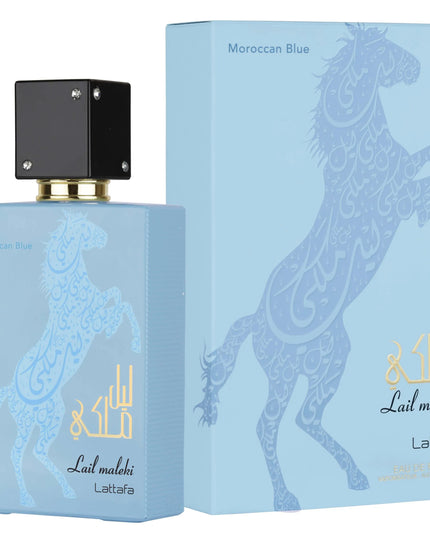 LAIL MALEKI MORROCAN BLUE-LATTAFA
