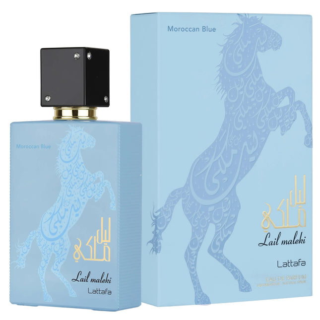 LAIL MALEKI MORROCAN BLUE-LATTAFA