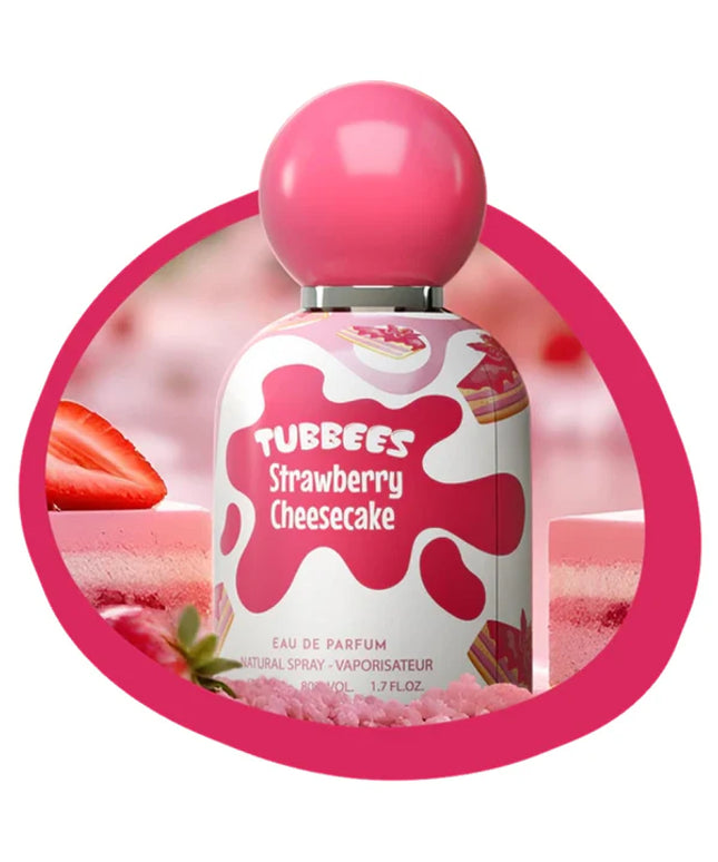 STRAWBERRY CHEESE CAKE-TUBBEES