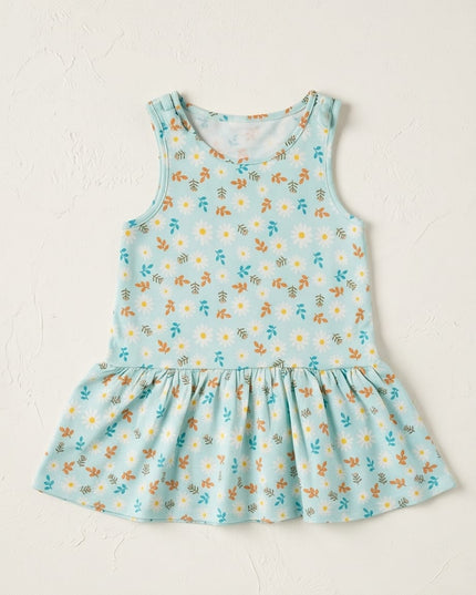 FLORAL DRESS-KIDS WEAR