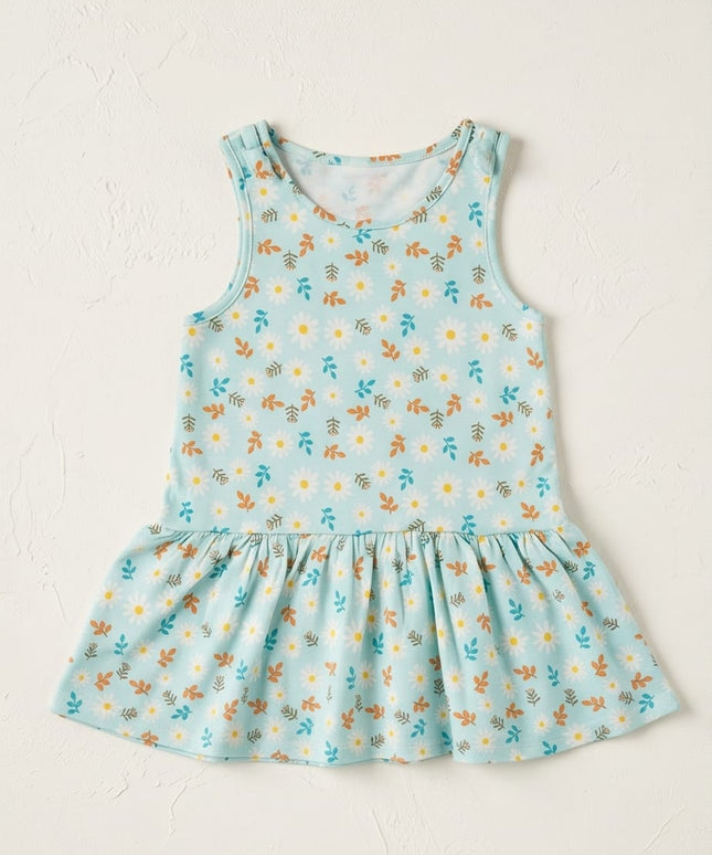 FLORAL DRESS-KIDS WEAR