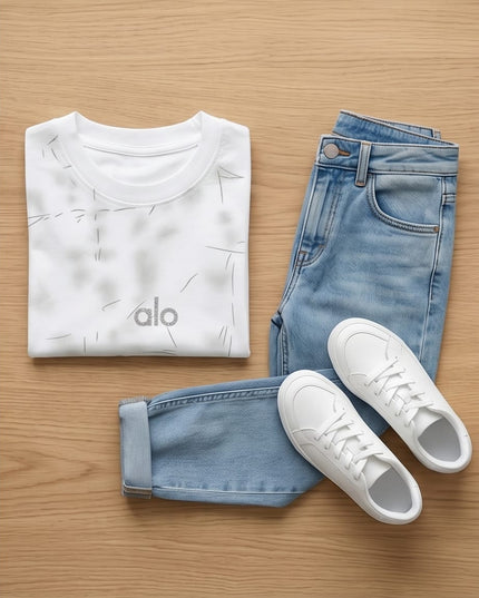 ALO T-SHIRT-KIDS WEAR