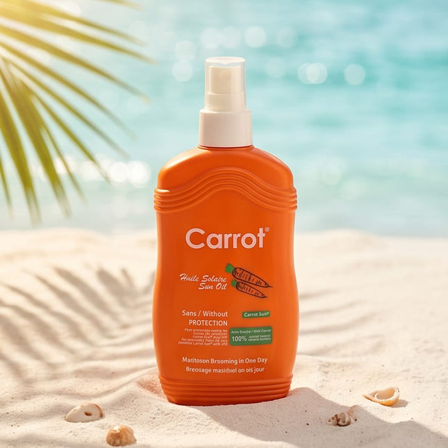 CARROT SUN TANNING OIL-SKIN CARE & COSMETICS