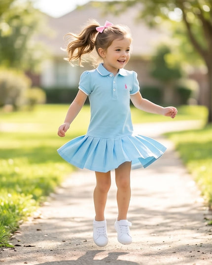 POLO DRESS-KIDS WEAR