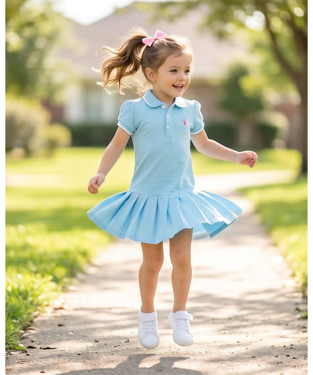 POLO DRESS-KIDS WEAR