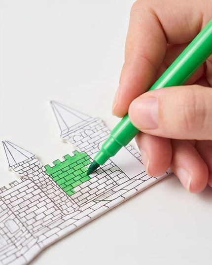 COLORING 3D PUZZLE-TOYS