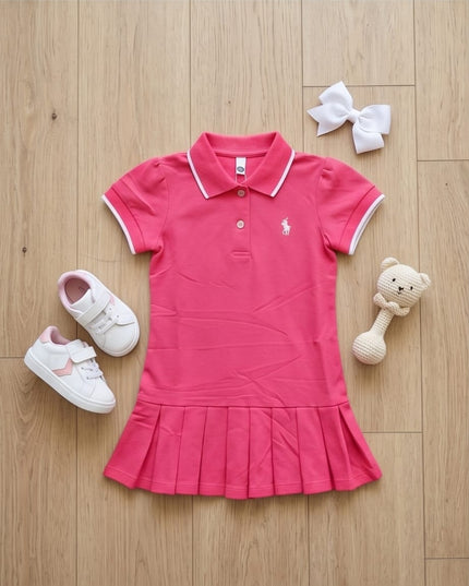 POLO DRESS-KIDS WEAR