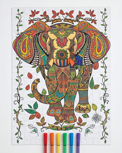 COLORING PUZZLE-TOYS