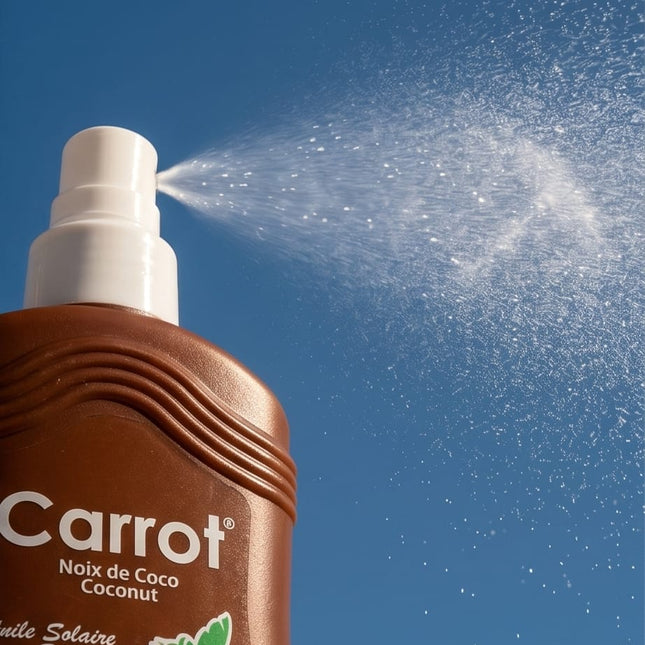 CARROT COCONUT TANNING OIL-SKIN CARE & COSMETICS