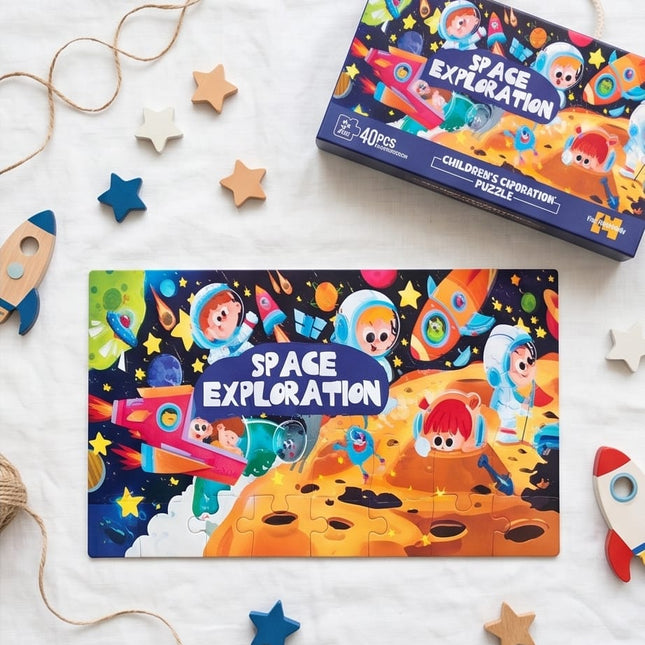 SPACE EXPLORATION PUZZLE-TOYS